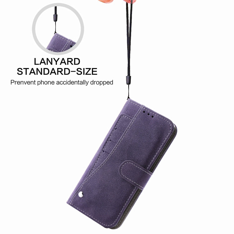 For iPhone 12 mini Rotary Card Matte PU Leather Case with Card Slots & Photo Frame & Holder