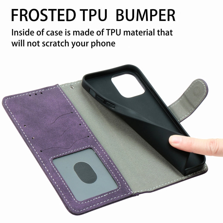 For iPhone 12 mini Rotary Card Matte PU Leather Case with Card Slots & Photo Frame & Holder