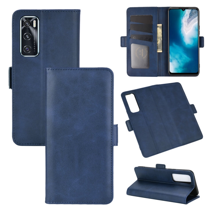 For VIVO V20SE Dual-side Magnetic Buckle Horizontal Flip Leather Case with Holder & Card Slots & Wallet