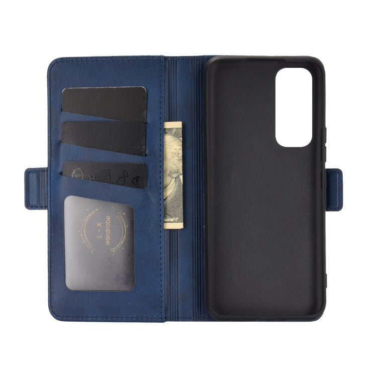 For VIVO V20SE Dual-side Magnetic Buckle Horizontal Flip Leather Case with Holder & Card Slots & Wallet