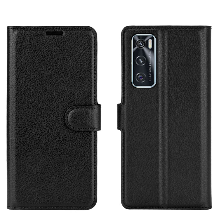 For vivo V20 SE Litchi Texture Horizontal Flip Protective Case with Holder & Card Slots & Wallet
