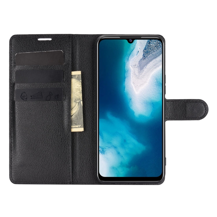 For vivo V20 SE Litchi Texture Horizontal Flip Protective Case with Holder & Card Slots & Wallet