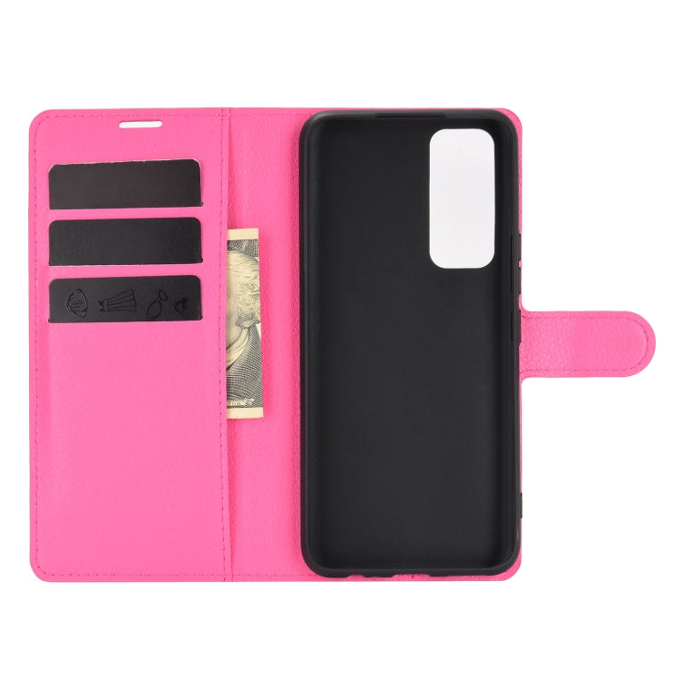 For vivo V20 SE Litchi Texture Horizontal Flip Protective Case with Holder & Card Slots & Wallet