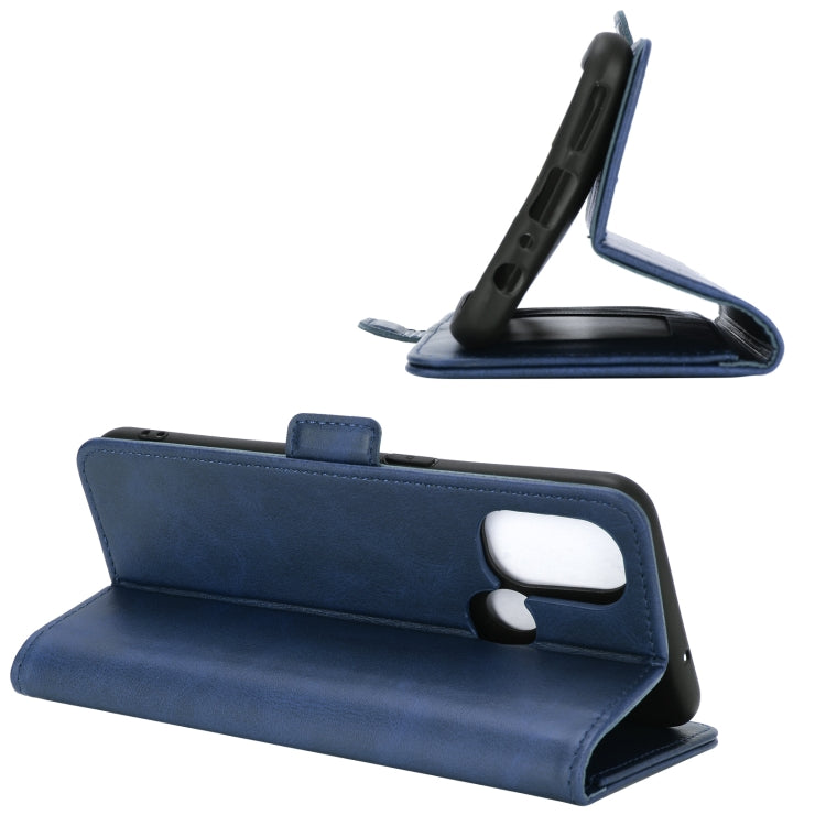 For OnePlus Nord N100 Dual-side Magnetic Buckle Horizontal Flip Leather Case with Holder & Card Slots & Wallet