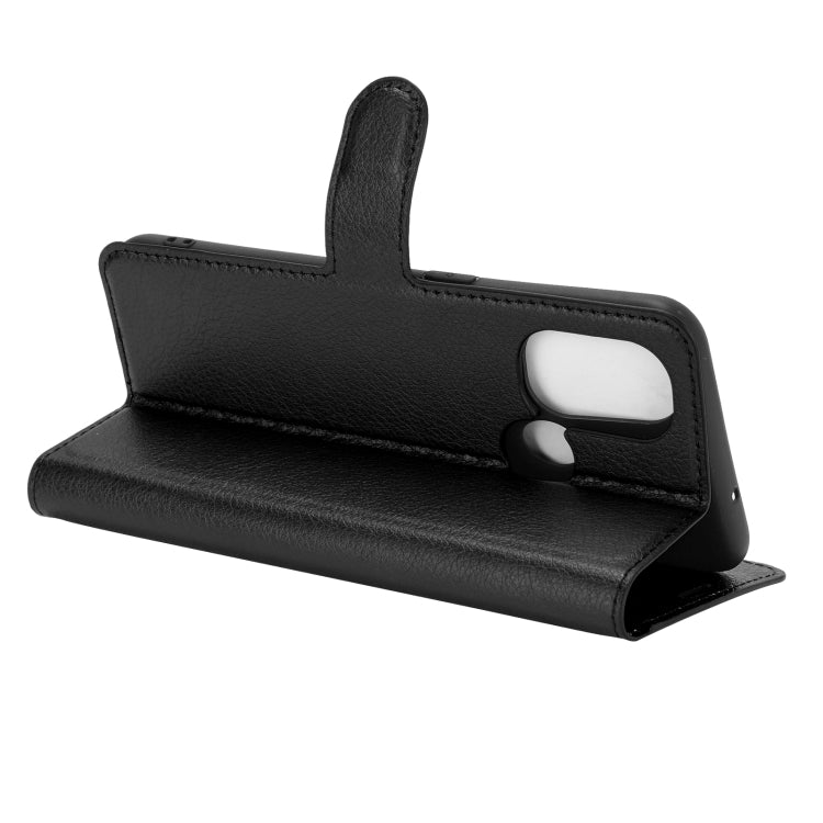 For OnePlus Nord N100 Litchi Texture Horizontal Flip Protective Case with Holder & Card Slots & Wallet