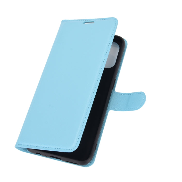 For OnePlus Nord N100 Litchi Texture Horizontal Flip Protective Case with Holder & Card Slots & Wallet