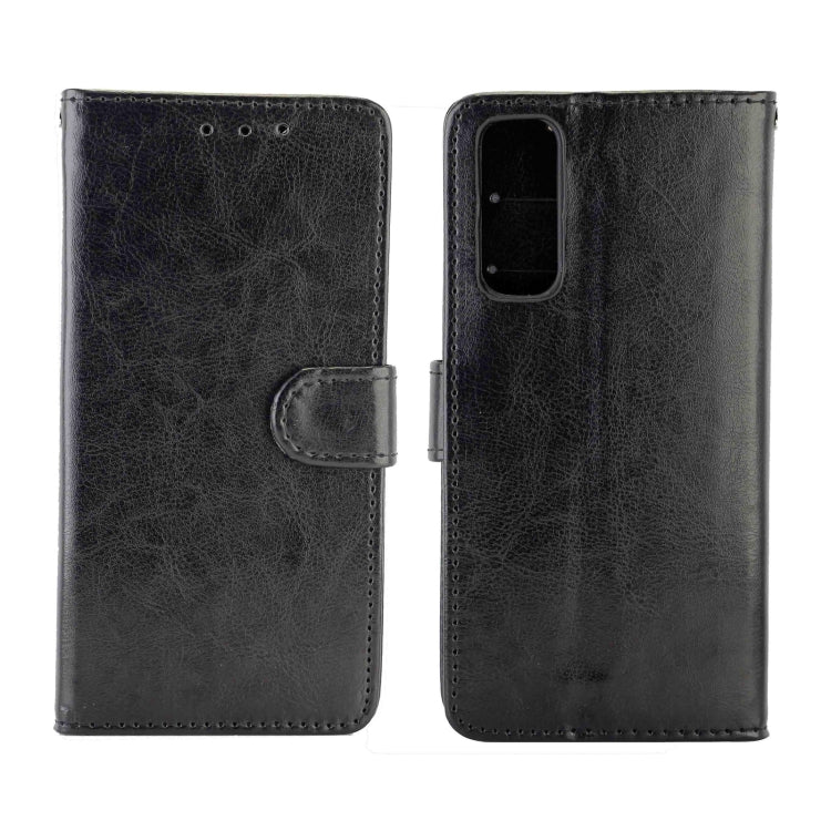 For OPPO Realme 7/Narzo 20 Pro Crazy Horse Texture Leather Horizontal Flip Protective Case with Holder & Card Slots & Wallet & Photo Frame