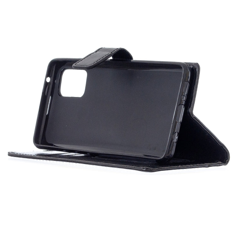 For Samsung A51 5G Crazy Horse Texture Horizontal Flip Leather Case with Holder & Card Slots & Wallet & Photo Frame