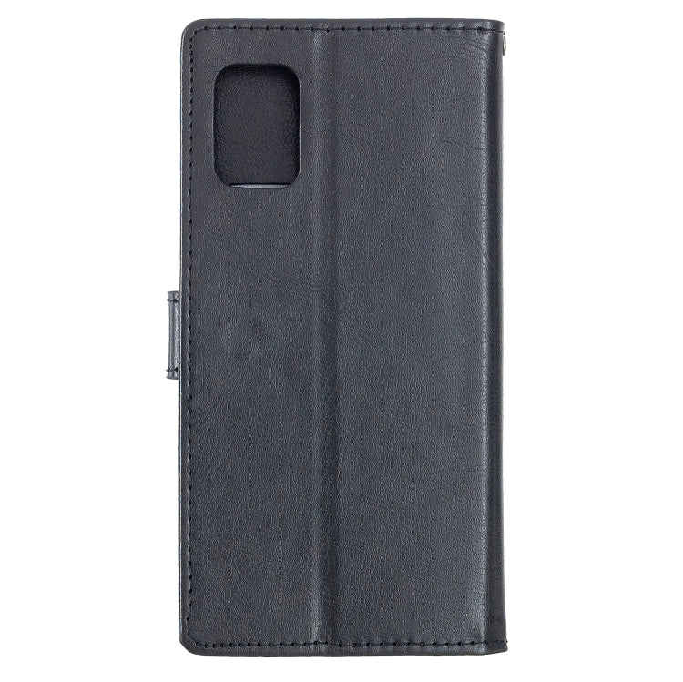 For Samsung A51 5G Crazy Horse Texture Horizontal Flip Leather Case with Holder & Card Slots & Wallet & Photo Frame