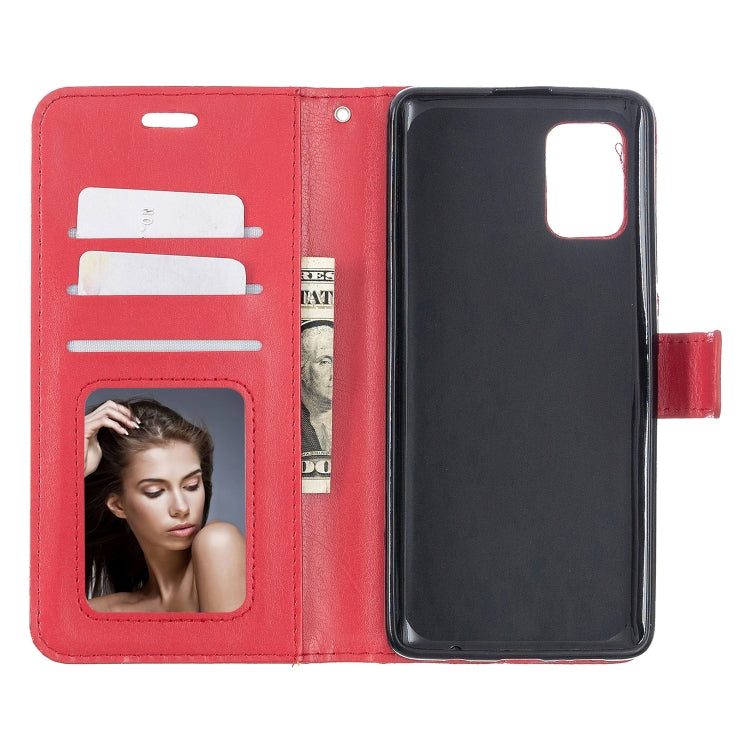 For Samsung A51 5G Crazy Horse Texture Horizontal Flip Leather Case with Holder & Card Slots & Wallet & Photo Frame