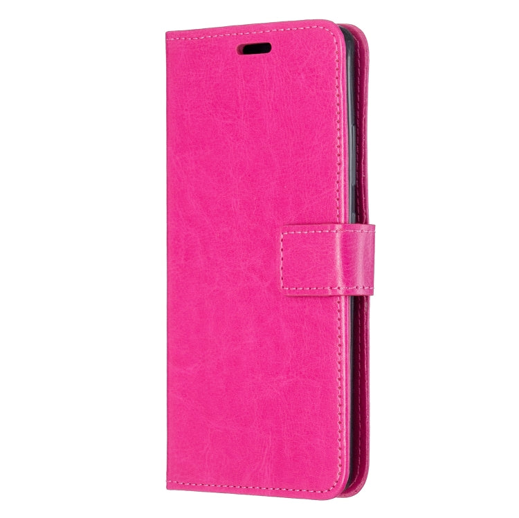 For Samsung A51 5G Crazy Horse Texture Horizontal Flip Leather Case with Holder & Card Slots & Wallet & Photo Frame