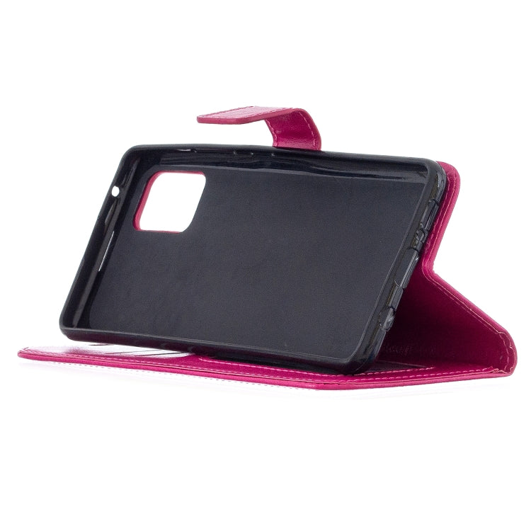 For Samsung A51 5G Crazy Horse Texture Horizontal Flip Leather Case with Holder & Card Slots & Wallet & Photo Frame