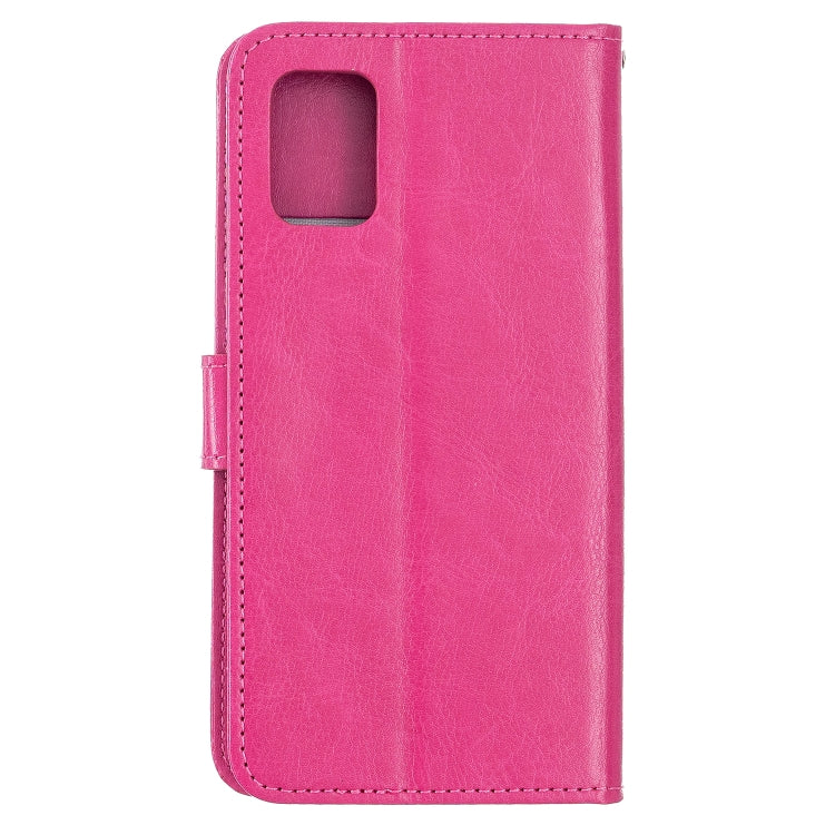 For Samsung A51 5G Crazy Horse Texture Horizontal Flip Leather Case with Holder & Card Slots & Wallet & Photo Frame