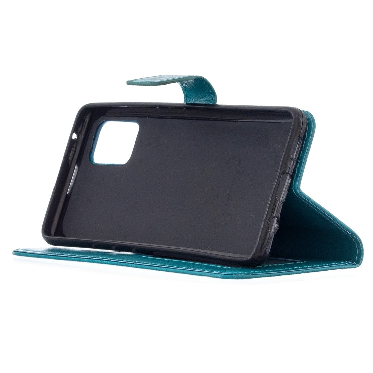 For Samsung A51 5G Crazy Horse Texture Horizontal Flip Leather Case with Holder & Card Slots & Wallet & Photo Frame