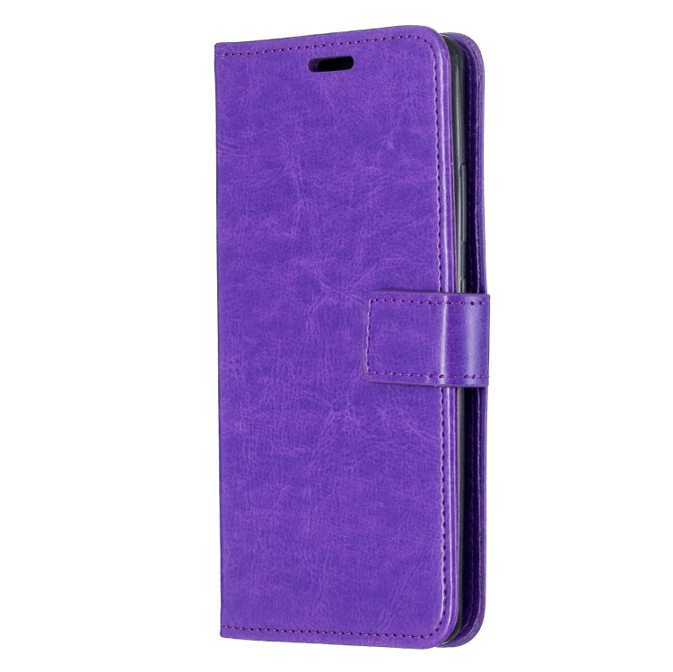 For Samsung A51 5G Crazy Horse Texture Horizontal Flip Leather Case with Holder & Card Slots & Wallet & Photo Frame