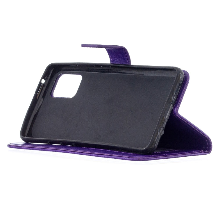 For Samsung A51 5G Crazy Horse Texture Horizontal Flip Leather Case with Holder & Card Slots & Wallet & Photo Frame