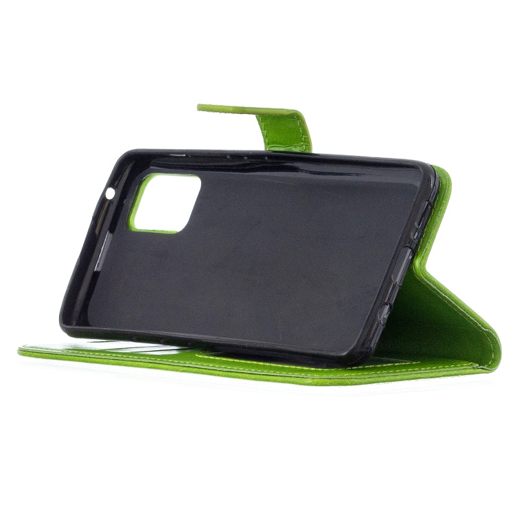 For Samsung A51 5G Crazy Horse Texture Horizontal Flip Leather Case with Holder & Card Slots & Wallet & Photo Frame