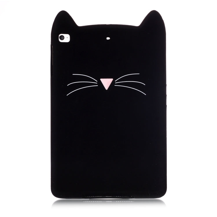 Beard Cat Pattern Set Silicone Protection for IPad mini 4 / mini 3 / mini 2