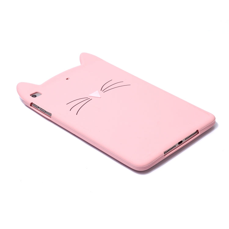 Beard Cat Pattern Set Silicone Protection for IPad mini 4 / mini 3 / mini 2