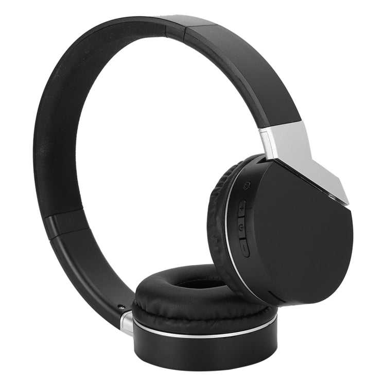 BT1606 Head-mounted Foldable Stereo Bluetooth Wireless Headset Bluetooth 5.0 with Microphone 3.5mm Audio Jack