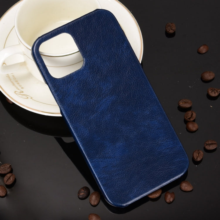 For iPhone 12 / 12 Pro Shockproof Litchi Texture PC + PU Case