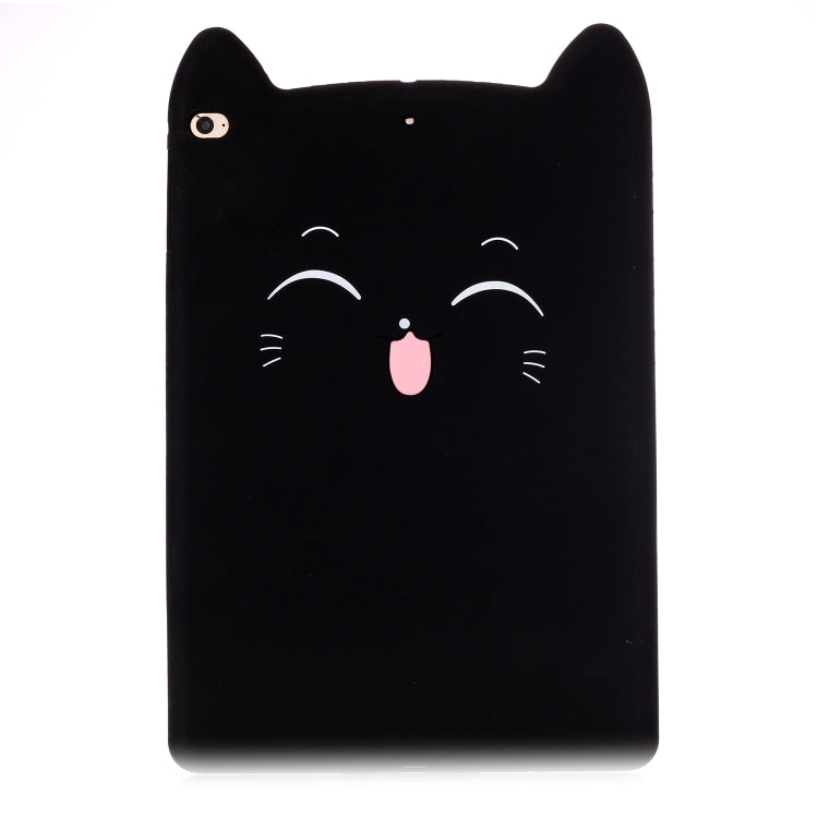 Happy Cat Design Silicone Case for iPad 9.7 (2018) / iPad 9.7 (2017) & Pro 9.7 inch & Air 2 & Air