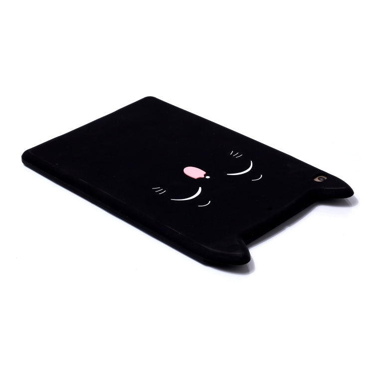 Happy Cat Design Silicone Case for iPad 9.7 (2018) / iPad 9.7 (2017) & Pro 9.7 inch & Air 2 & Air