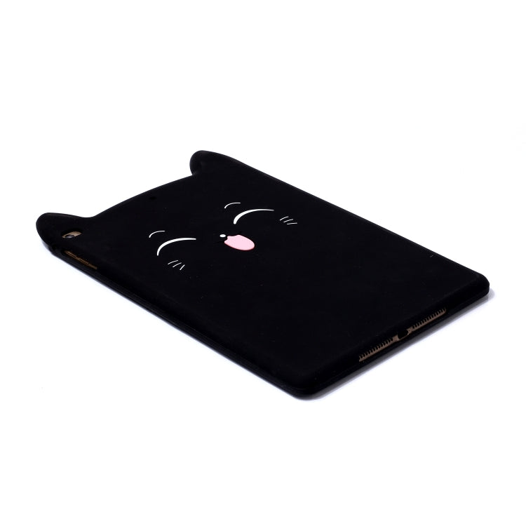 Happy Cat Design Silicone Case for iPad 9.7 (2018) / iPad 9.7 (2017) & Pro 9.7 inch & Air 2 & Air
