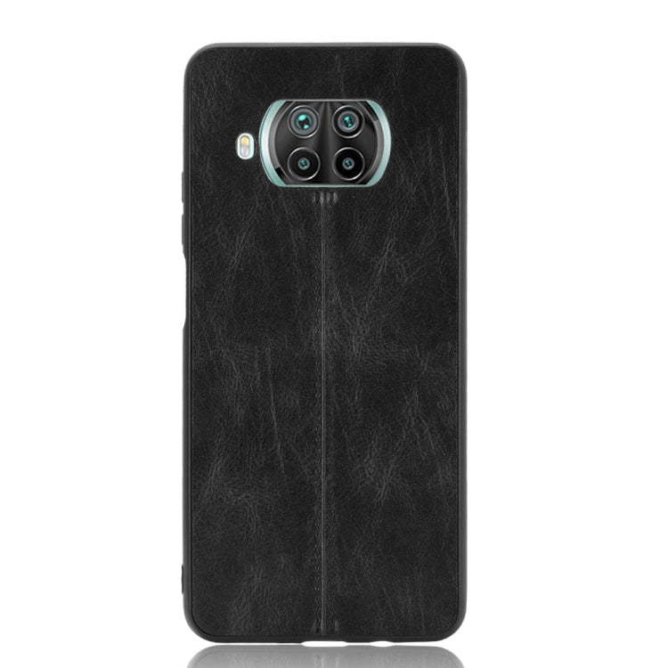 For Xiaomi Mi 10T Lite Shockproof Sewing Cow Pattern Skin PC + PU + TPU Case