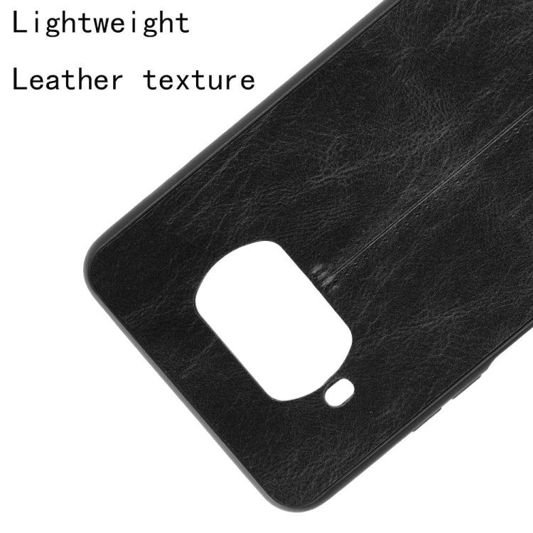 For Xiaomi Mi 10T Lite Shockproof Sewing Cow Pattern Skin PC + PU + TPU Case