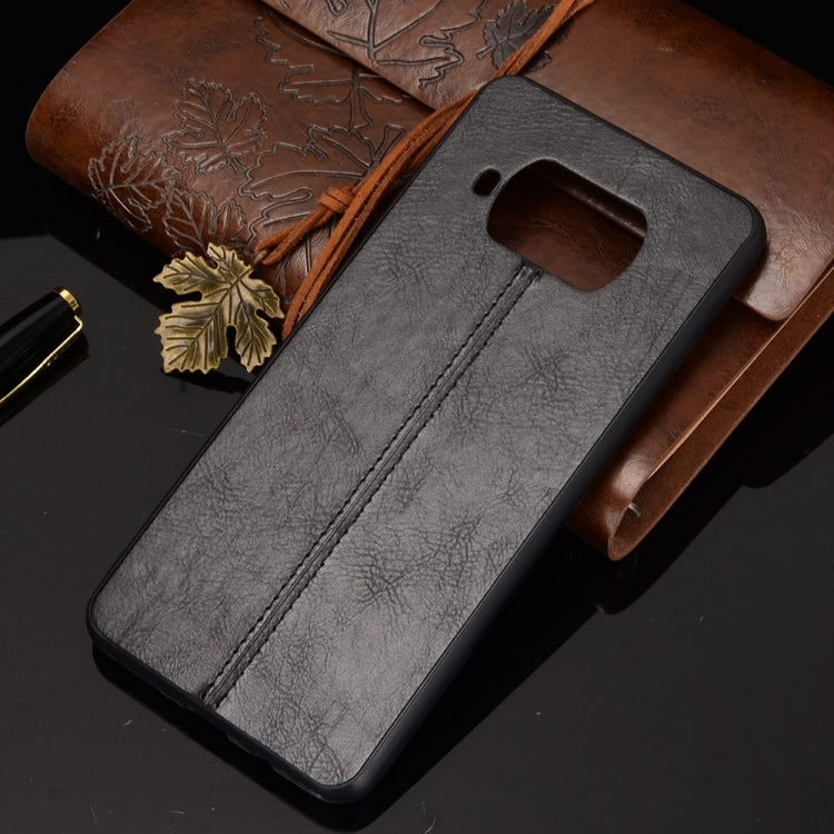 For Xiaomi Mi 10T Lite Shockproof Sewing Cow Pattern Skin PC + PU + TPU Case