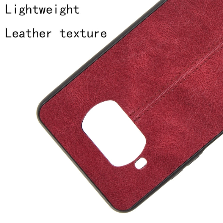 For Xiaomi Mi 10T Lite Shockproof Sewing Cow Pattern Skin PC + PU + TPU Case