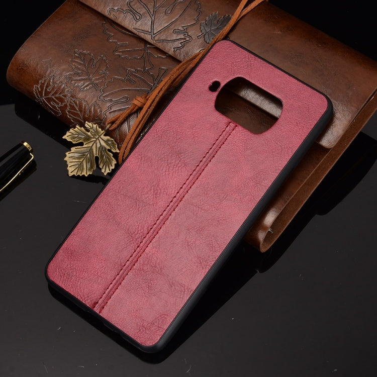 For Xiaomi Mi 10T Lite Shockproof Sewing Cow Pattern Skin PC + PU + TPU Case