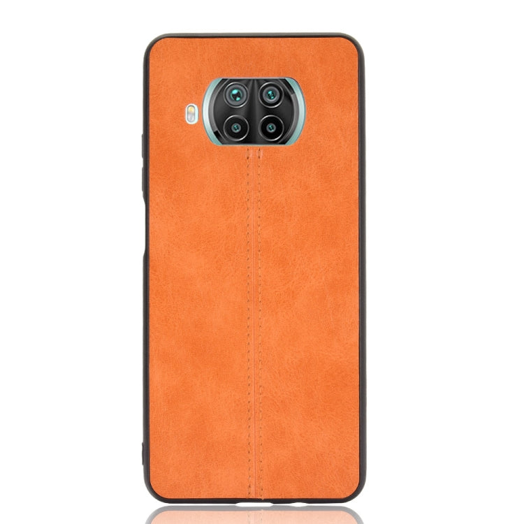 For Xiaomi Mi 10T Lite Shockproof Sewing Cow Pattern Skin PC + PU + TPU Case