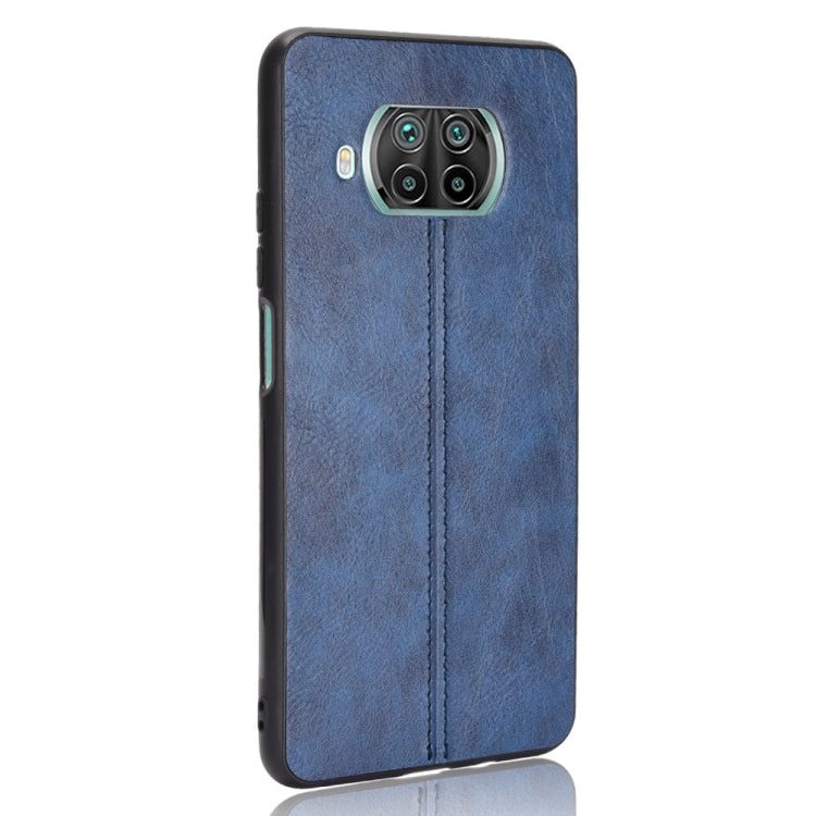 For Xiaomi Mi 10T Lite Shockproof Sewing Cow Pattern Skin PC + PU + TPU Case