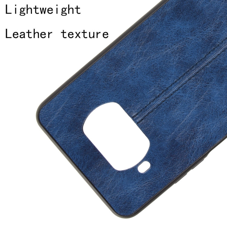 For Xiaomi Mi 10T Lite Shockproof Sewing Cow Pattern Skin PC + PU + TPU Case