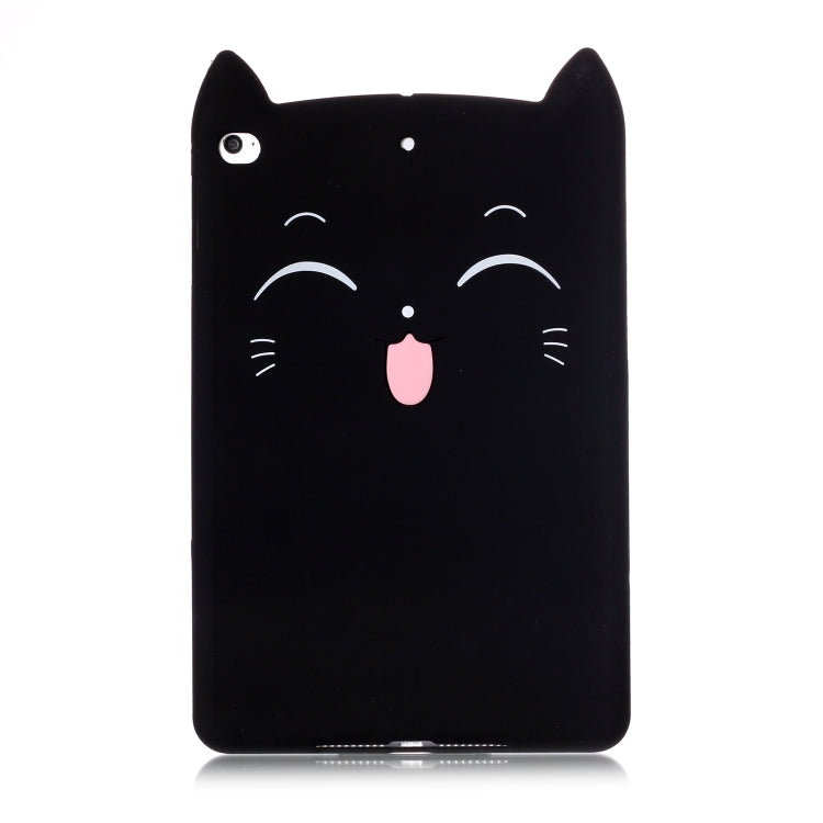 Happy Cat Pattern Set Silicone Protective Case for iPad mini 5 / mini 4 / mini 3 / mini 2 / mini