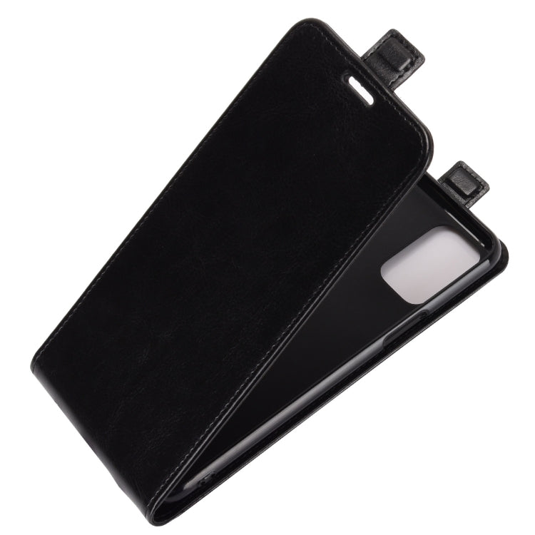 For LG K52 R64 Texture Single Vertical Flip Leather Protective Case with Card Slots & Photo Frame