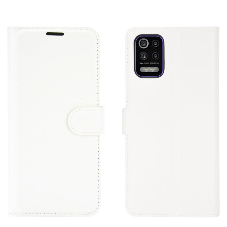 For LG K52 Litchi Texture Horizontal Flip Protective Case with Holder & Card Slots & Wallet