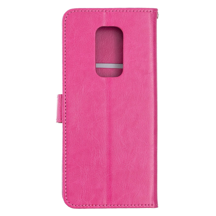 For Motorola MOTO G9 Play Crazy Horse Texture Horizontal Flip Leather Case with Holder & Card Slots & Wallet & Photo Frame