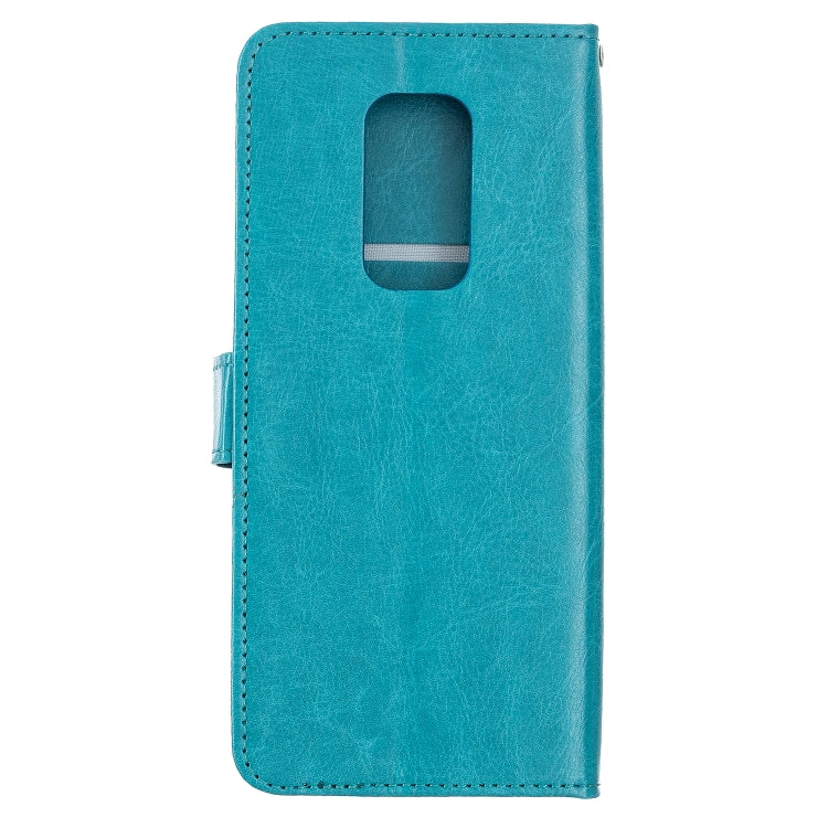 For Motorola MOTO G9 Play Crazy Horse Texture Horizontal Flip Leather Case with Holder & Card Slots & Wallet & Photo Frame