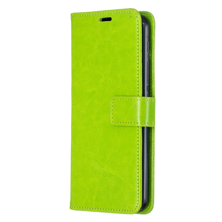 For Motorola MOTO G9 Play Crazy Horse Texture Horizontal Flip Leather Case with Holder & Card Slots & Wallet & Photo Frame