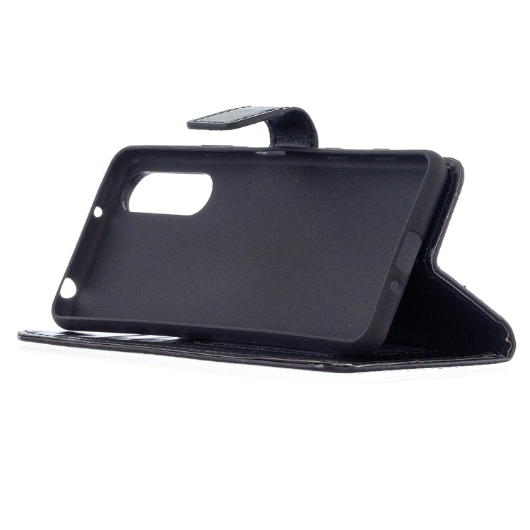 For Sony Xperia 5 II Crazy Horse Texture Horizontal Flip Leather Case with Holder & Card Slots & Wallet & Photo Frame