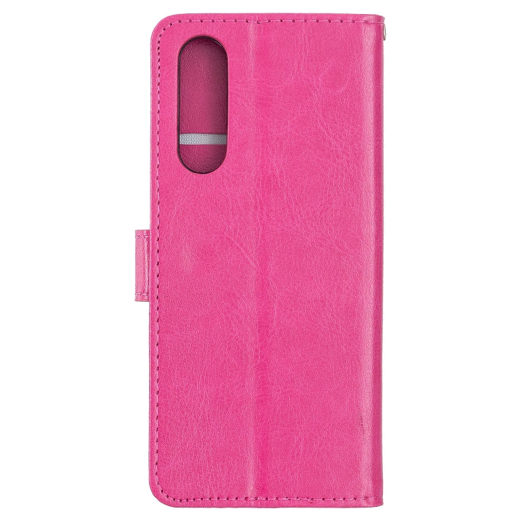 For Sony Xperia 5 II Crazy Horse Texture Horizontal Flip Leather Case with Holder & Card Slots & Wallet & Photo Frame