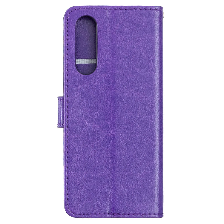 For Sony Xperia 5 II Crazy Horse Texture Horizontal Flip Leather Case with Holder & Card Slots & Wallet & Photo Frame