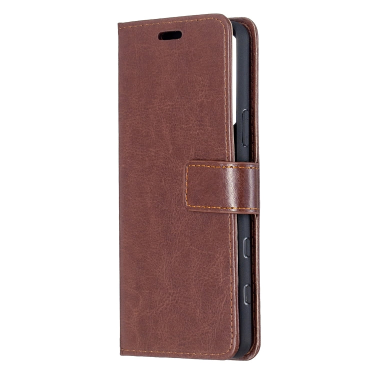 For Sony Xperia 5 II Crazy Horse Texture Horizontal Flip Leather Case with Holder & Card Slots & Wallet & Photo Frame