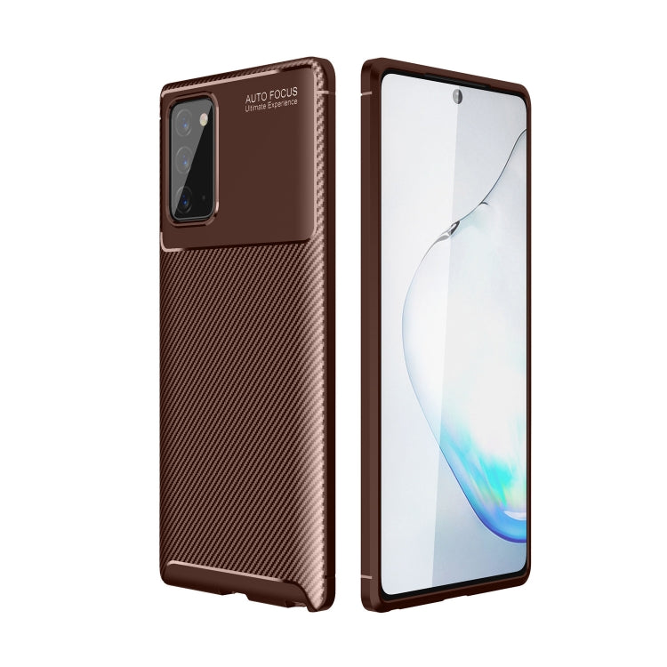 For Samsung Galaxy S21+ 5G Carbon Fiber Texture Shockproof TPU Case