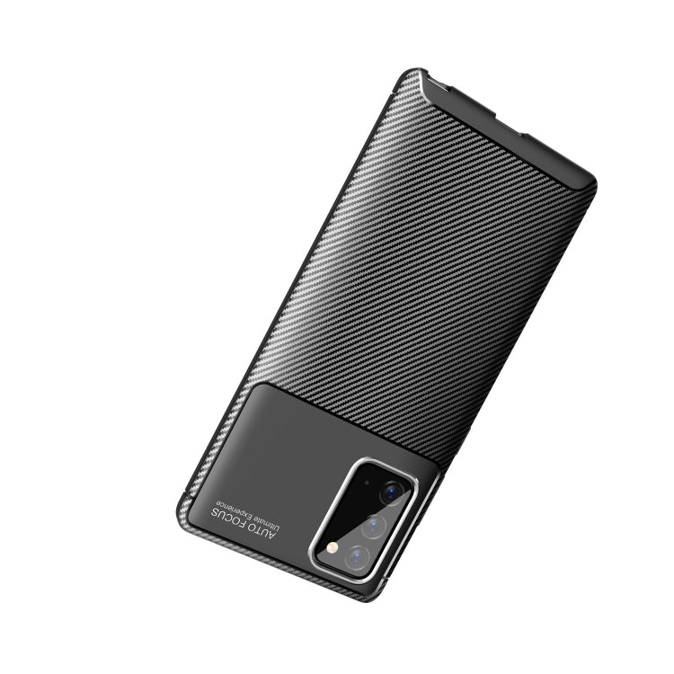 For Samsung Galaxy S21+ 5G Carbon Fiber Texture Shockproof TPU Case