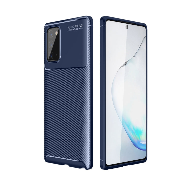 For Samsung Galaxy S21 5G Carbon Fiber Texture Shockproof TPU Case