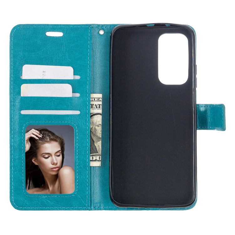 For Xiaomi Mi 10T Pro Crazy Horse Texture Horizontal Flip Leather Case with Holder & Card Slots & Wallet & Photo Frame
